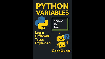 CodeQuest Python series 2: Data types and Variables
