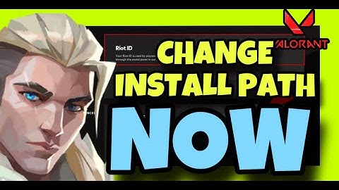 How To Change VALORANT INSTALL PATH ✅ 2024 GUIDE - VALORANT Change INSTALL PATH
