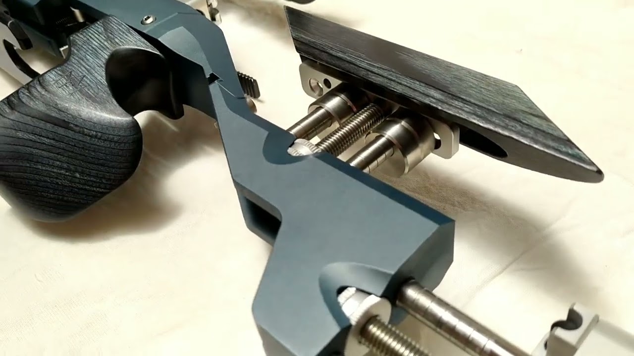 Walther LG 400 Expert a 16 Joules Madera Laminada