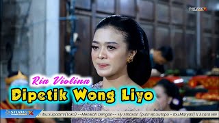 Download lagu Dipetik Wong Liyo cover Ria Violina || Supra Nada || Studio X || SMPRO Audio