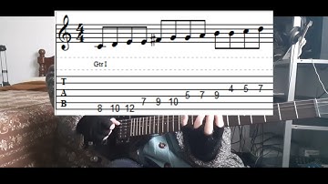 3 NPS G Major Scale in 3rds Distance Lick (with tabs) - DP
