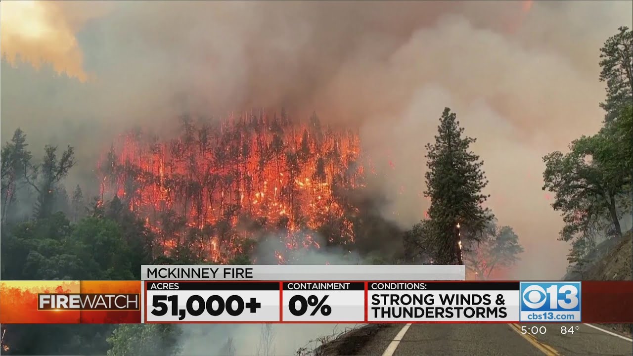 Megafire burning in northern California