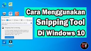 Cara Menggunakan Snipping Tool Pada Windows 10