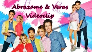 Video thumbnail of "Abrazame & Veras - violetta & Leon  HD VIDEOCLIP"