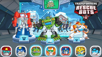 Transformers Rescue Bots: Disaster Dash Hero Run #265 | OPTIMUS PRIME, BOULDER, BLADES Mission!