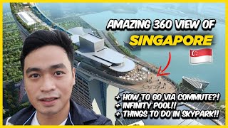 Let's go to Marina Bay Sands Sky Park! How to go via commute + What to See?! 🇸🇬 | Lost Furukawa