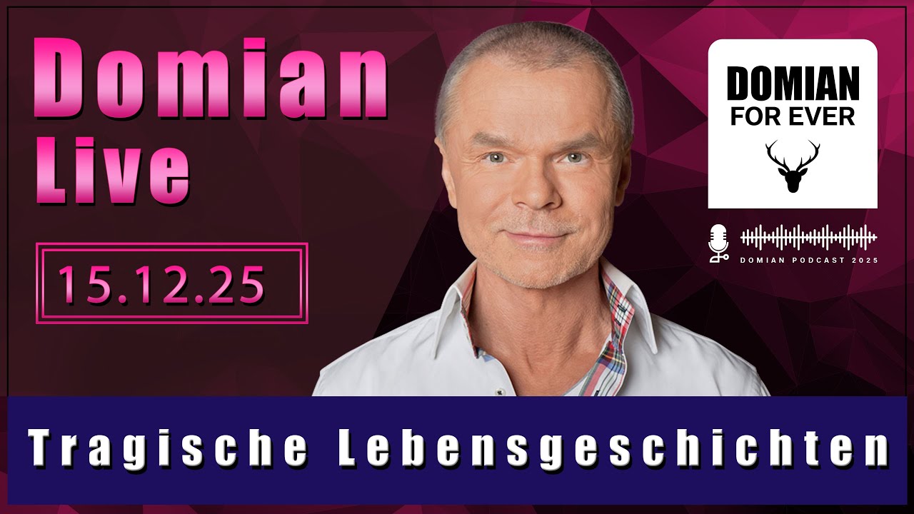 DOMIAN LIVE – Die besten Geschichten 15.12.2025  @DomianGeschichtenzeit ​