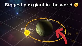 How to make biggest gas giant in my pocket galaxy screenshot 5