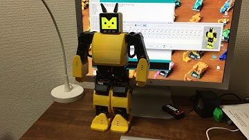 M5Stackで作る二足歩行ロボット お尻ふりモーション