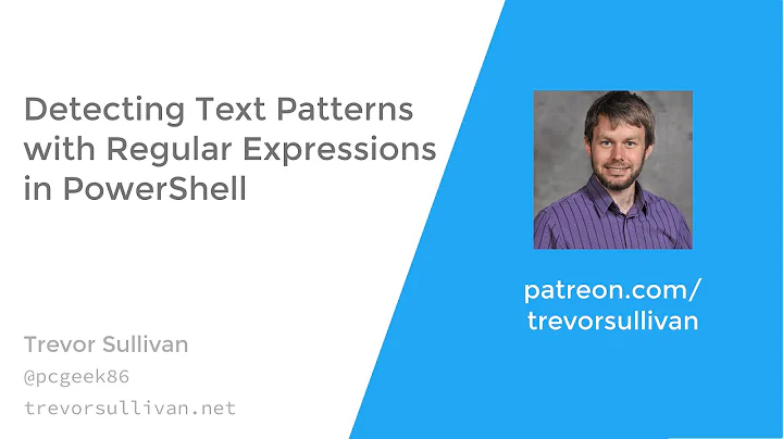 Detecting Text Patterns with PowerShell Regular Expressions