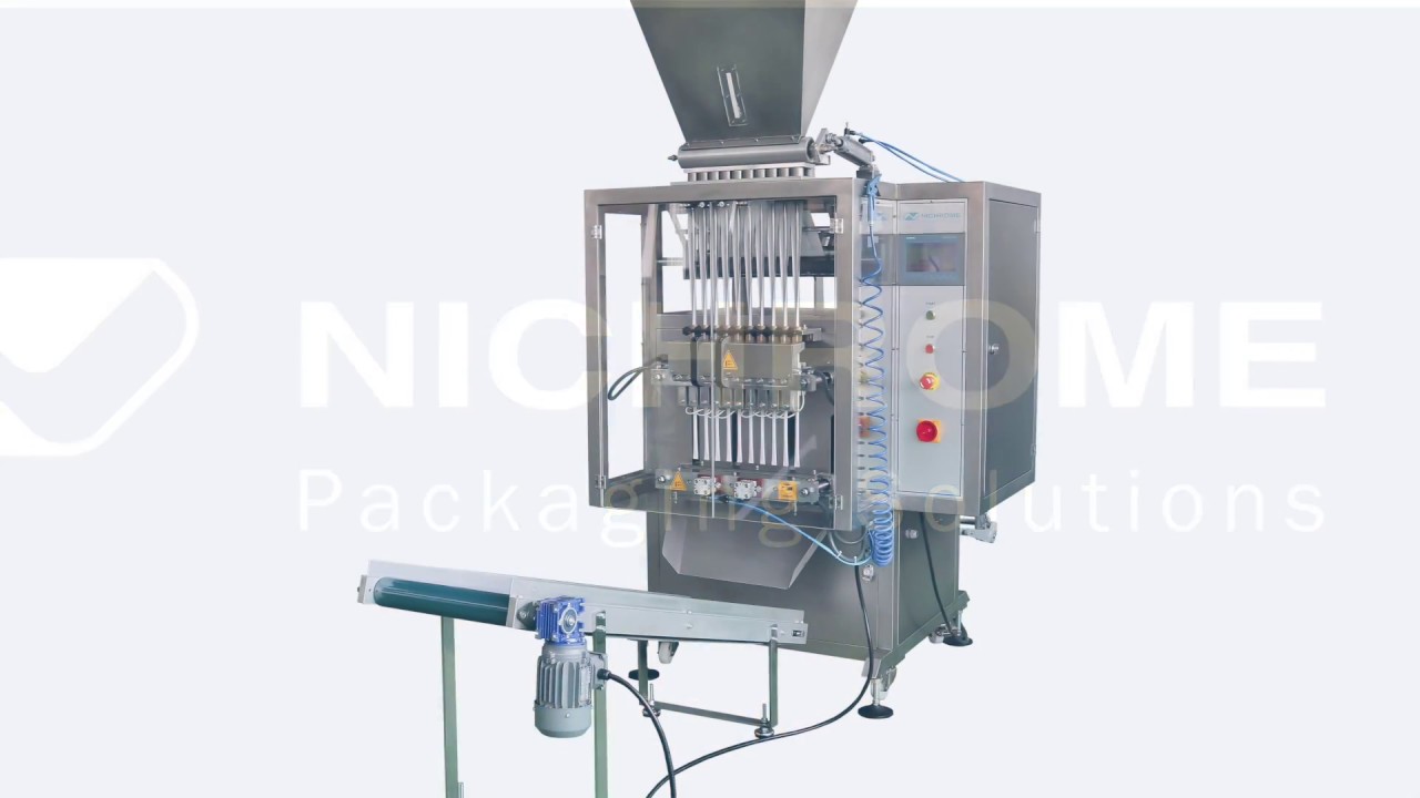 Multilane Stickpack With Multi Piston Filler For Liquids and Viscous | Nichrome India