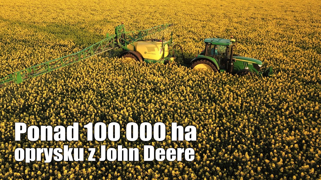 maxresdefault Ponad 100 000 hektarów oprysku z John Deere