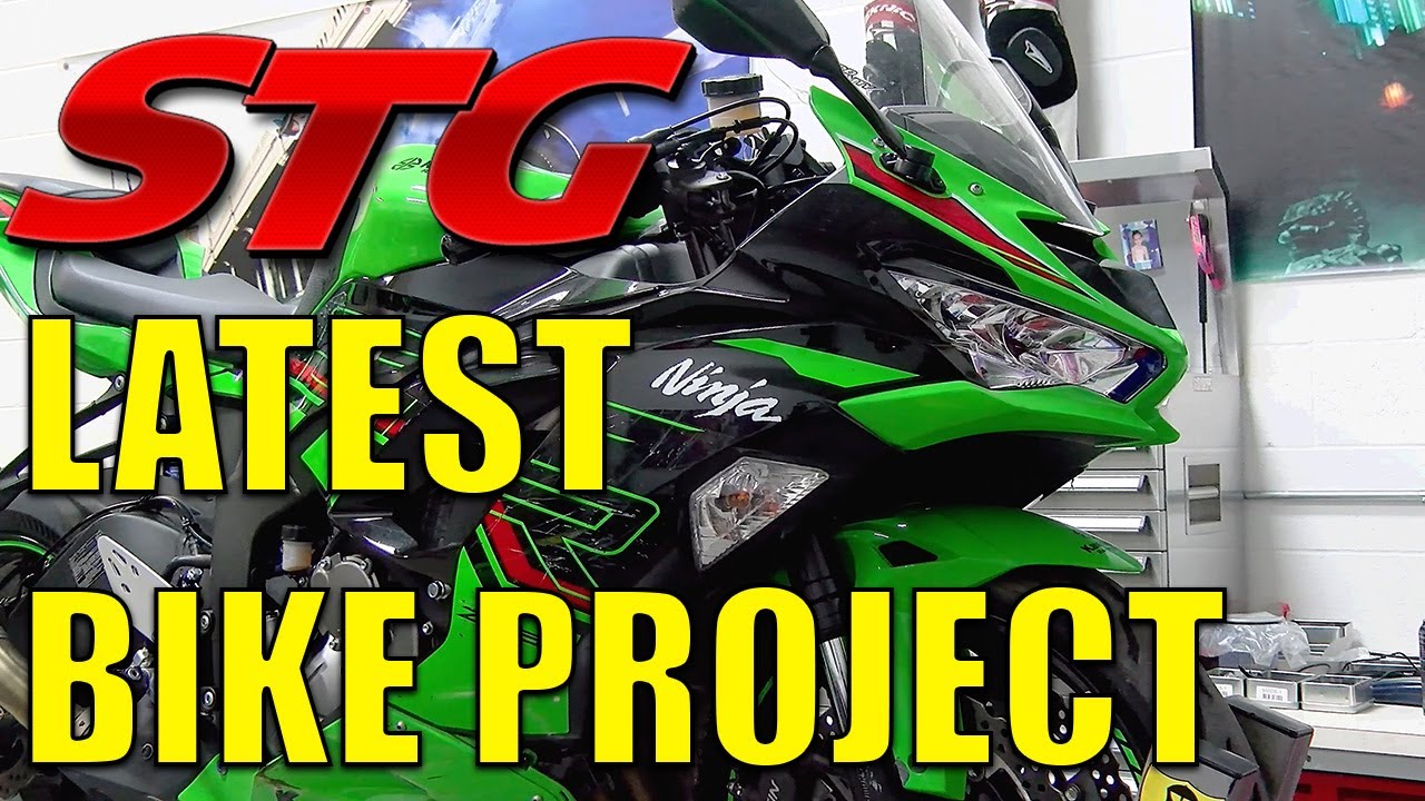 2026 STG Project Bike REVEAL — сборка аварийного мотоцикла Kawasaki ZX-6R 2023 года
