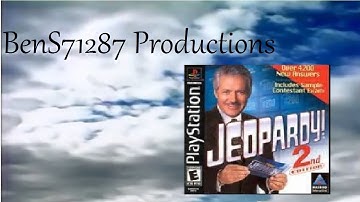 Jeopardy 2nd Edition PS1 (2nd Run) Game 1