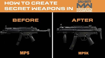 Secret Weapons in Modern Warfare (PART 5) | MP5K - Die Hard 2