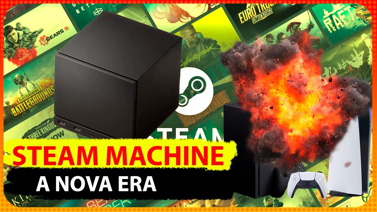 Steam Machine: O Console da Nova Era - YouTube