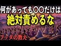 何があっても〇〇だけは責めるな!その“3つの理由”とは?|ブッダの教え