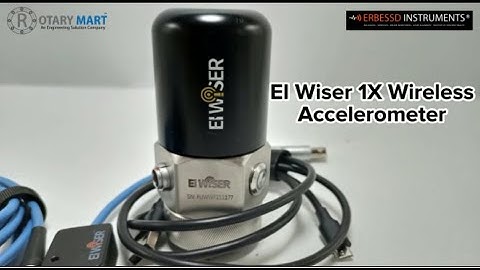 EI Wiser 1x Wireless Sensor Accelerometer  | Unboxing #reliability #services #vibrationanalysis