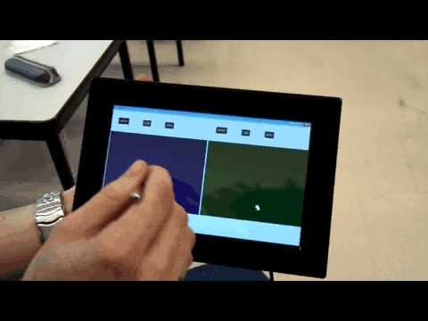 Multifunction Touch Controller - GUI Demonstration