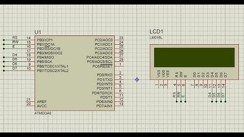 Bài 7: Hiển thị nội dung lên LCD: Họ Và Tên , Chữ vi xử lý dịch PST.
