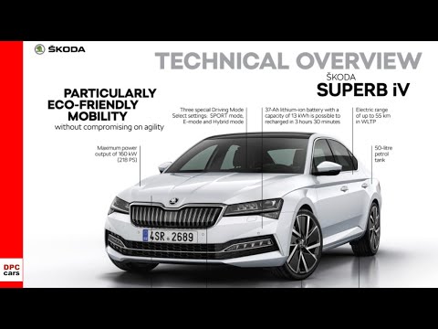 New 2020 Skoda Superb Sedan Features