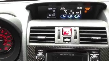 EcuTek Subaru DIT RaceROM - 3 way map switching and display hijack