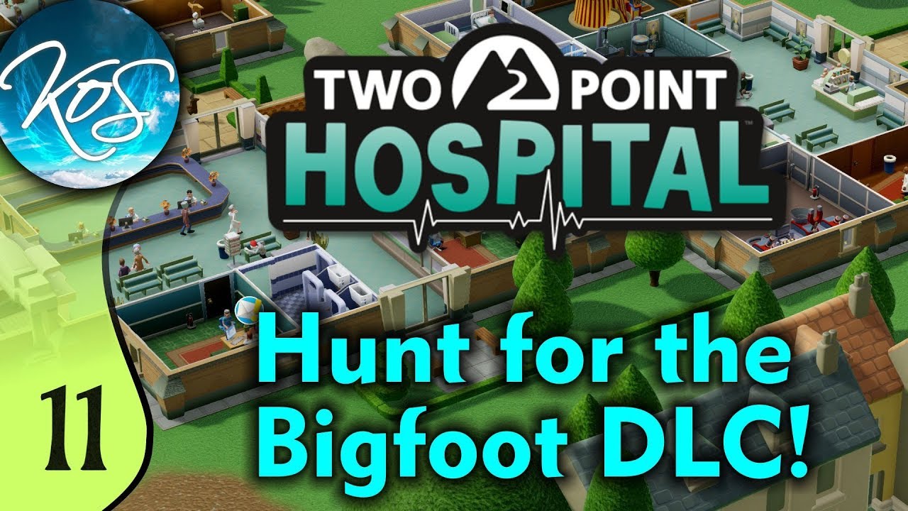Two Point Hospital Bigfoot DLC Ep 11: ALL THE TRAINING - First Look - Let's Play, Gameplay