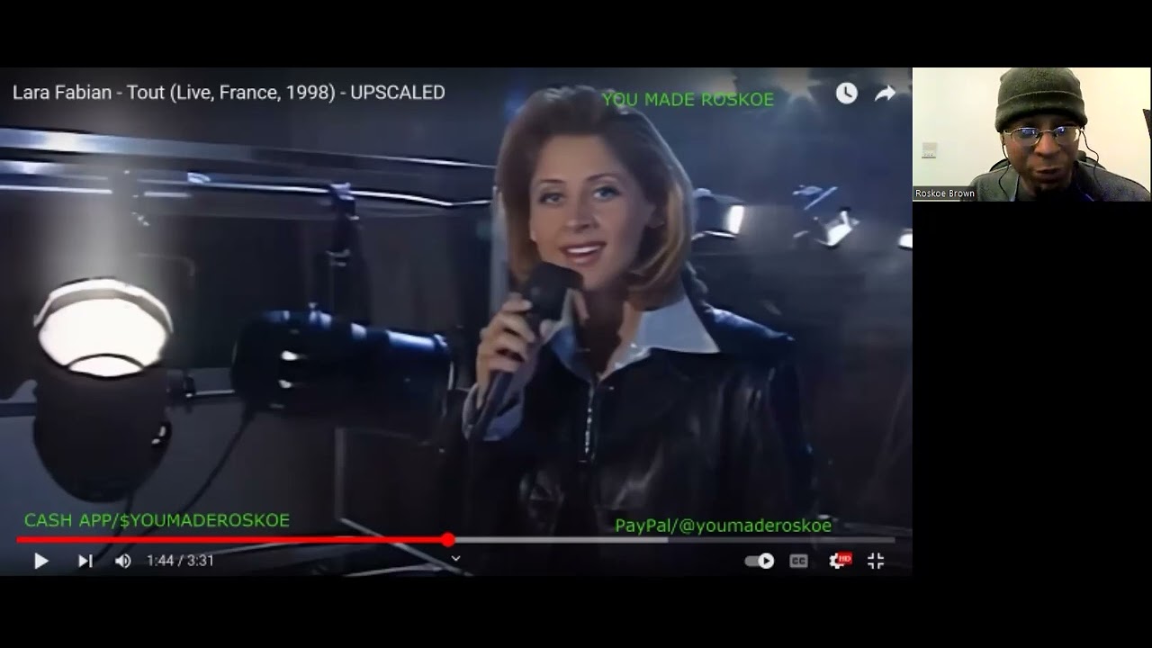 Lara Fabian - Tout (Live, France 1998) Reaction #larafabian #reactions #music