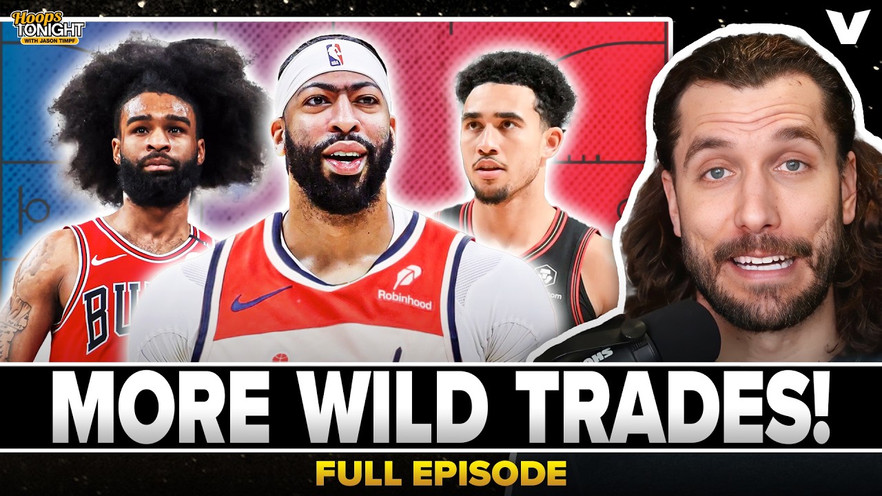 Anthony Davis TRADE to Wizards from Mavs + Jared McCain to OKC, Coby White to Hornets | NBA Reaction
