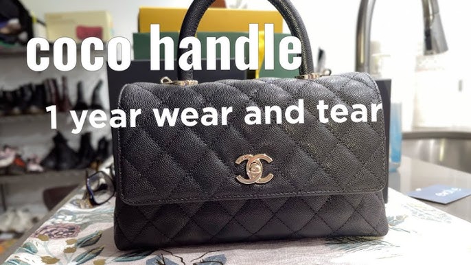 Chanel Classic Flap Bag Medium size- Quick review/wear and tear 
