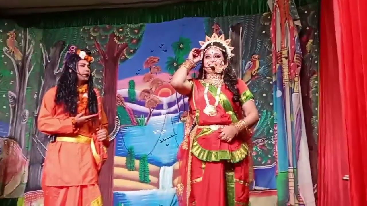 यह क्या किया शूर्पणखा ने ,🙏💐💐रामलीला थापला में💓💓
