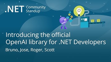 .NET AI Community Standup: Introducing the official OpenAI library for .NET Developers