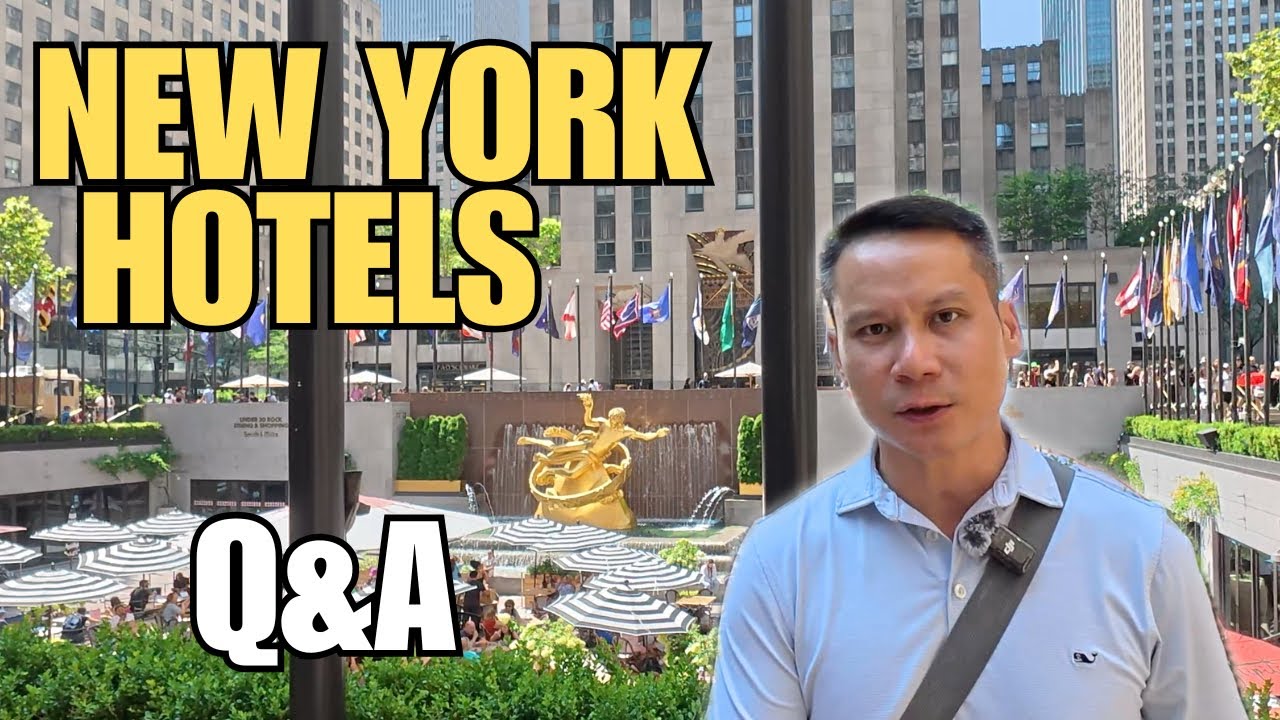 Hilton Midtown to Rockefeller Center: NYC Hotel Q&A Walk 🏨🗽