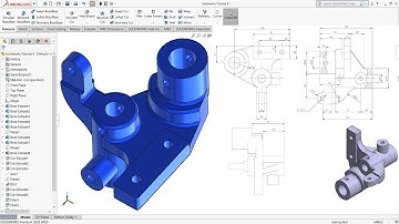 SolidWorks Tutorial #54 | 3D Model Basic Beginners