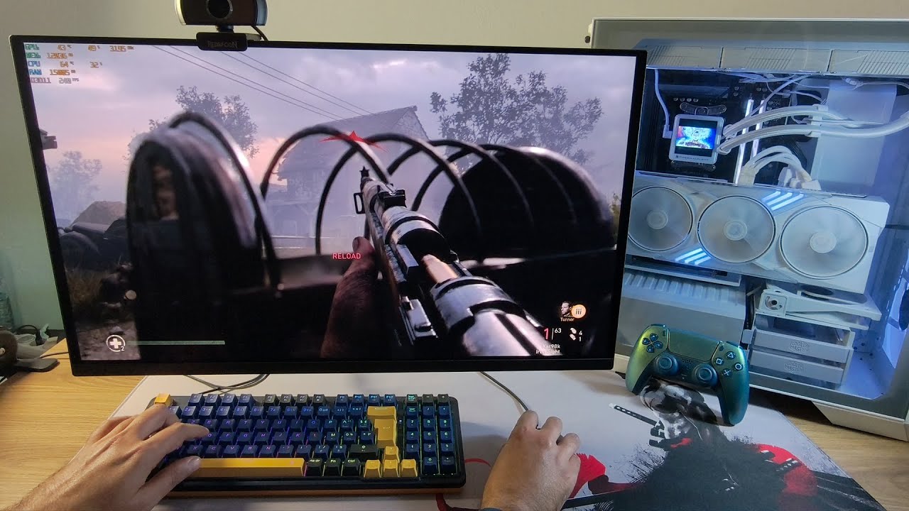 Call of Duty WWII| RTX 5070 TI 16GB | AORUS FO27Q2 QD OLED | POV