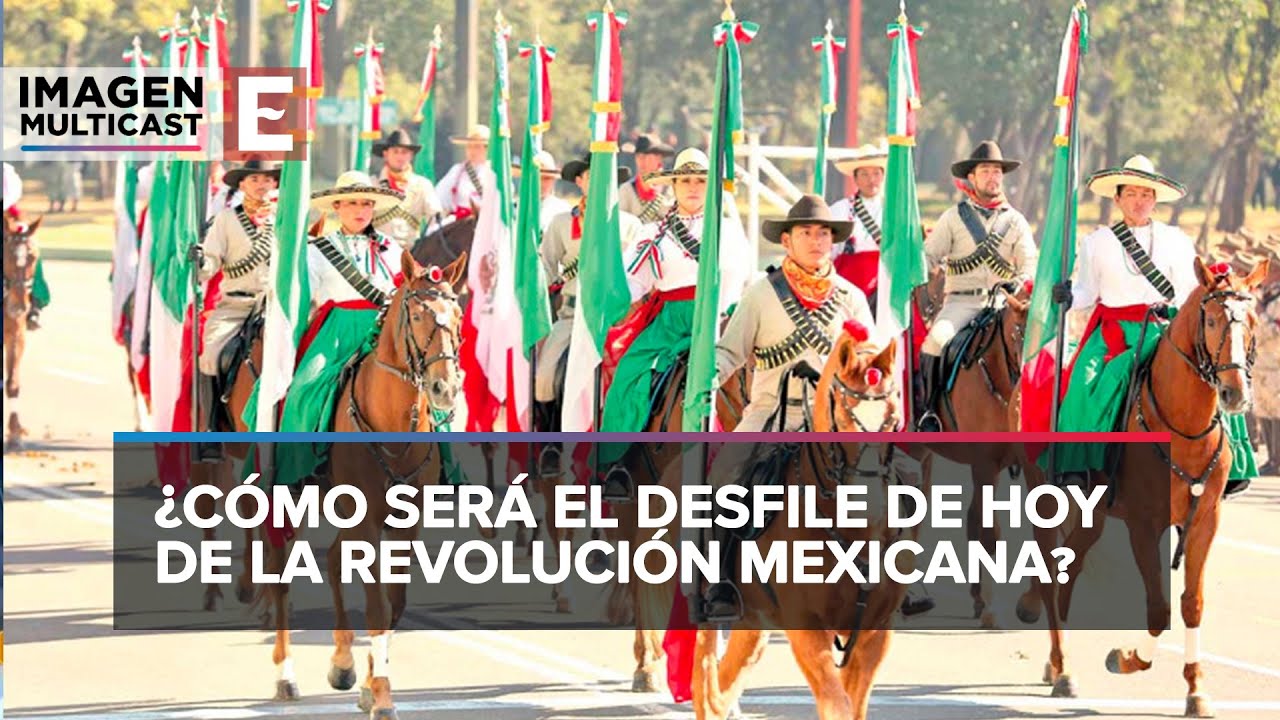 Todo listo para el desfile por la Revolución Mexicana - YouTube