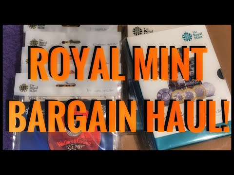 Royal Mint Coin Unboxing - 2 Coin Sets and Some BUNC Packs Added to the Collection