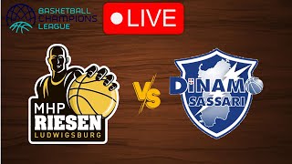 🔴 Live: Ludwigsburg vs Sassari | Basketball Champions League 2023-2024 | Play by Play Scoreboard