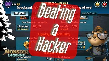 Beating a Hacker + Getting a Tier 6 in PVP (Monster Legends)