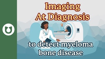 What imaging is used at diagnosis to detect myeloma bone disease? #myeloma