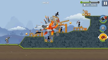 Boom Stick : Bazooka Puzzles - Season 1 Level 14 | New Gameplay Walkthrough (Android/iOS) HD