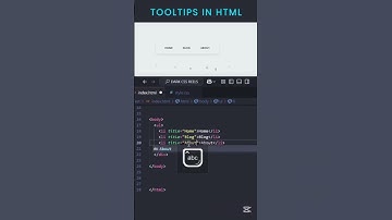 🛠️ HTML TOOLTIP Trick You Didn’t Know!  😱🚀 #coding #learn #html #css #code
