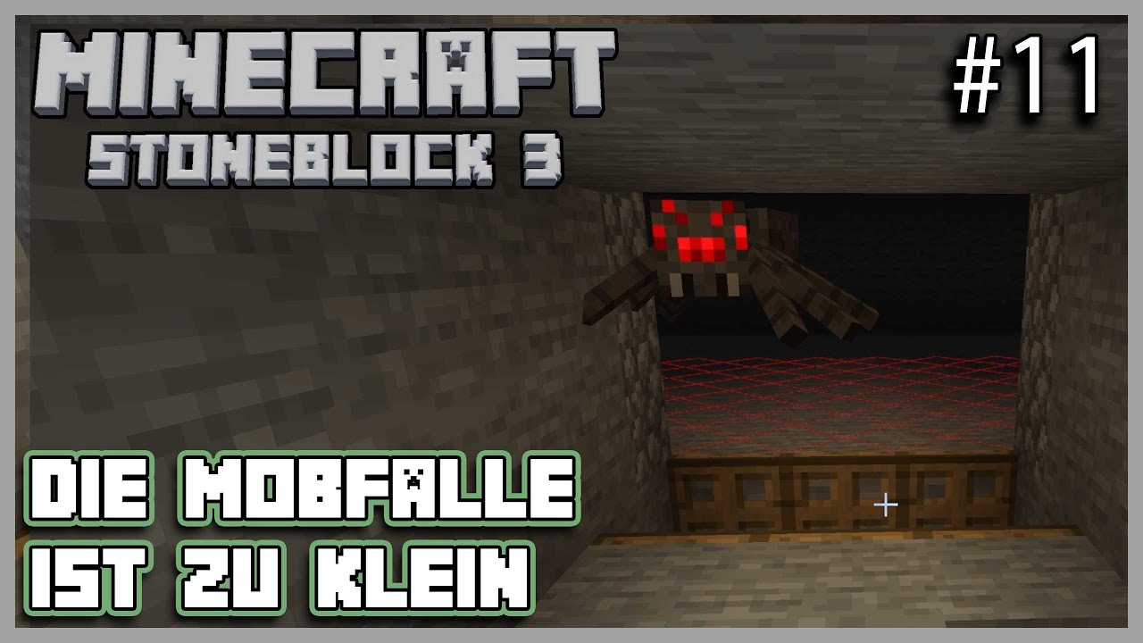 Die Mobfalle ist viel zu klein #11 Minecraft Stoneblocks 3 - YouTube