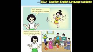 Grade - 3 (Unit-1, Lesson-4, A happy family) @eela-excellentenglish
