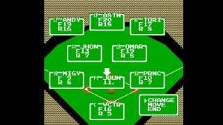 Baseball Simulator 2013 - Baseball Simulator 2013 (Hack Of Baseball Simulator 1000) NES Gameplay - User video