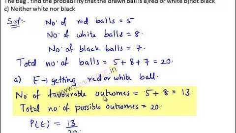 RD Sharma Class 10 Solutions  Chapter 13  Probability  Exercise 13.1 Q34