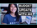 My Budget Update Process | One Income Family Budget | Spreadsheet and Paper Budget Planning