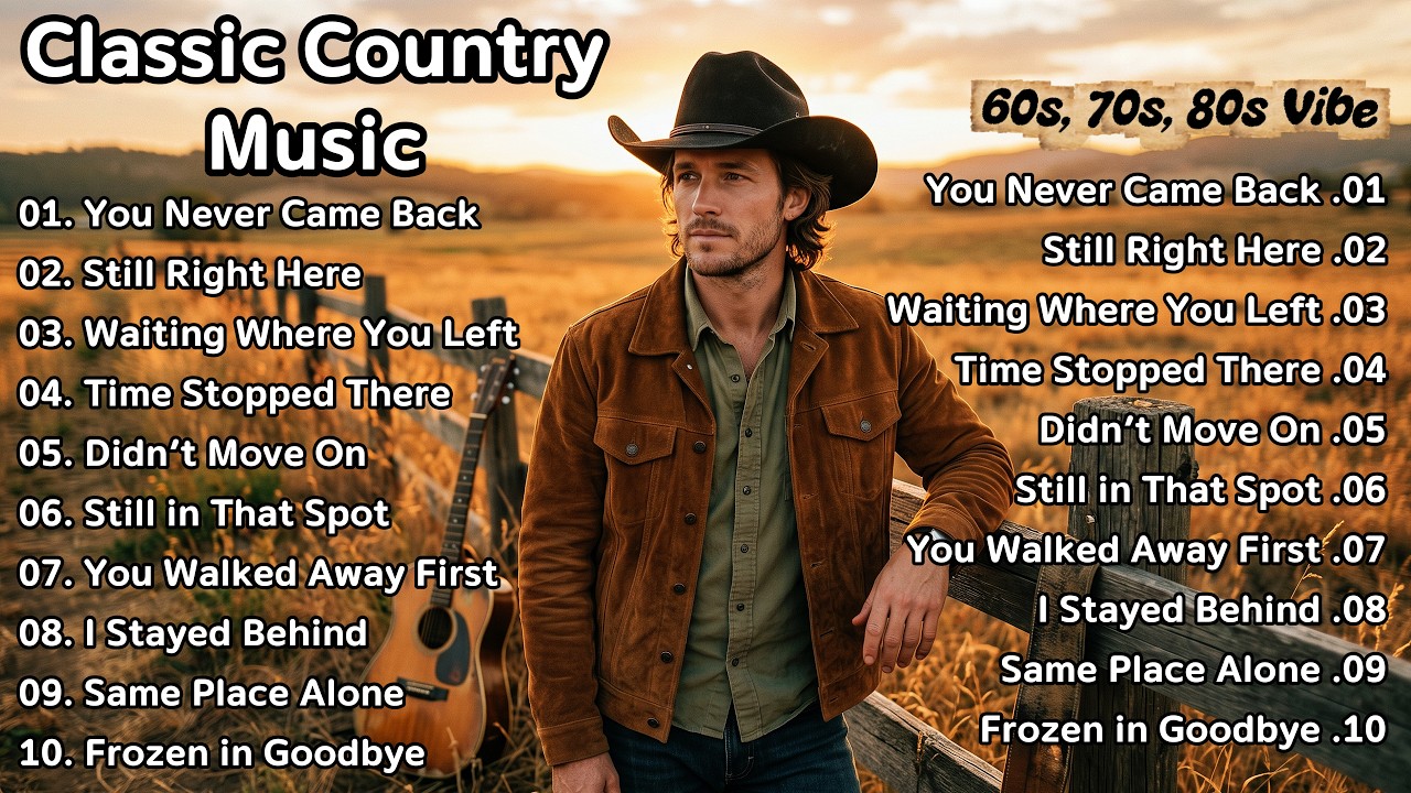 You Never Came Back | Classic Country Love Songs 70s 80s Collection ...