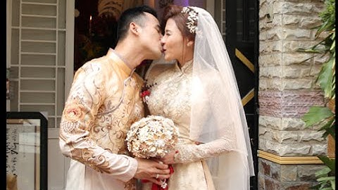 Lương Thế Thành say đắm khóa môi Thúy Diễm trong hôn lễ(tin tuc sao viet)