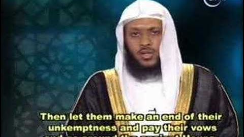 الشيخ توفيق الصائغ﻿ قرا من سورة الحج